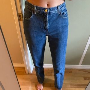 Lois Vintage Mom Jeans in Medium Wash